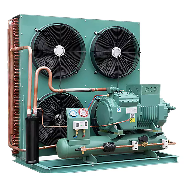 Semi Hermetic Piston Compressor Unit